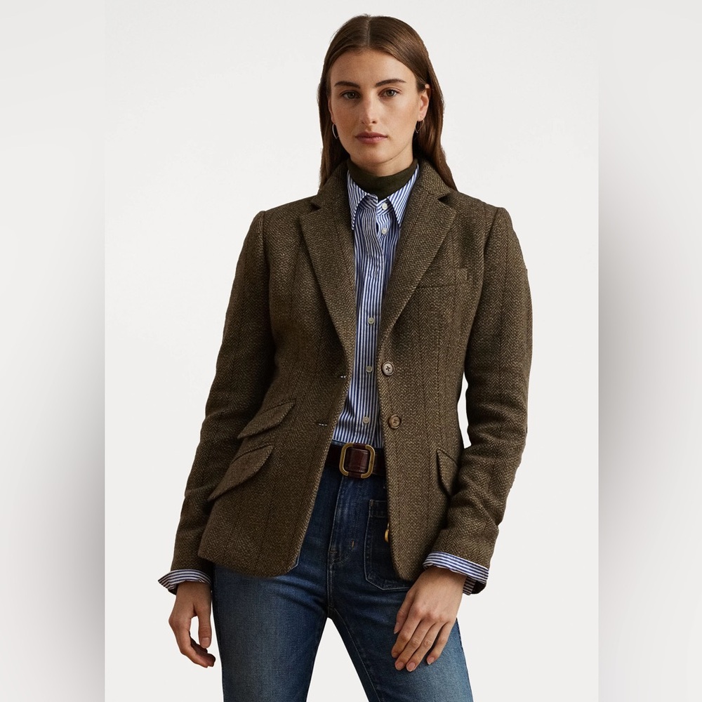 Ralph Lauren Olive Brown Blazer